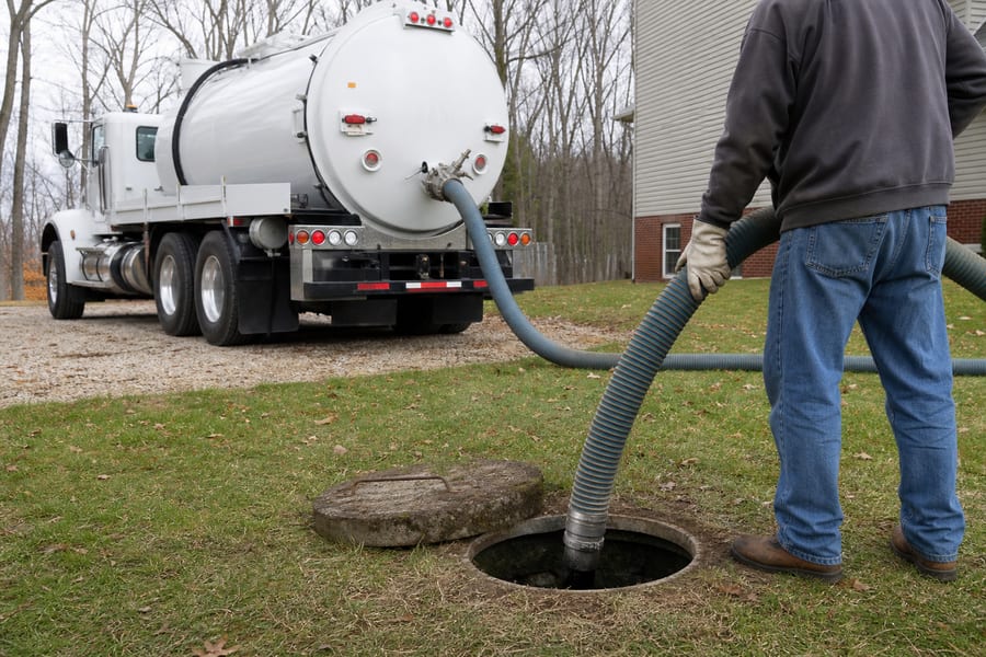 Septic Tank Riser Installation — The math on digging versus a one-time riser, Ozark, MO